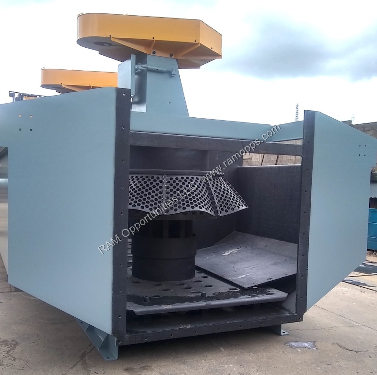 Wemco flotation cell mechanism and drive motor